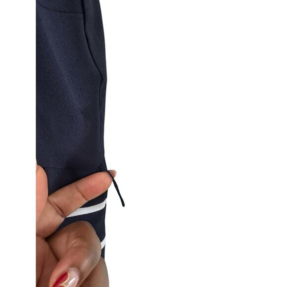 Talbots Blue and White A-Line Midi Dress - Picture 7 of 12